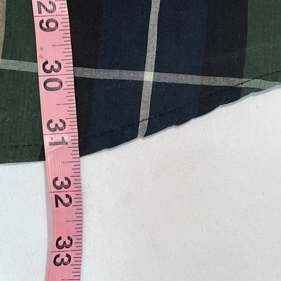 Canyon Guide Plaid Button Down Shirt Mens 2XL Green Blue Woven Workwear - Picture 5 of 8